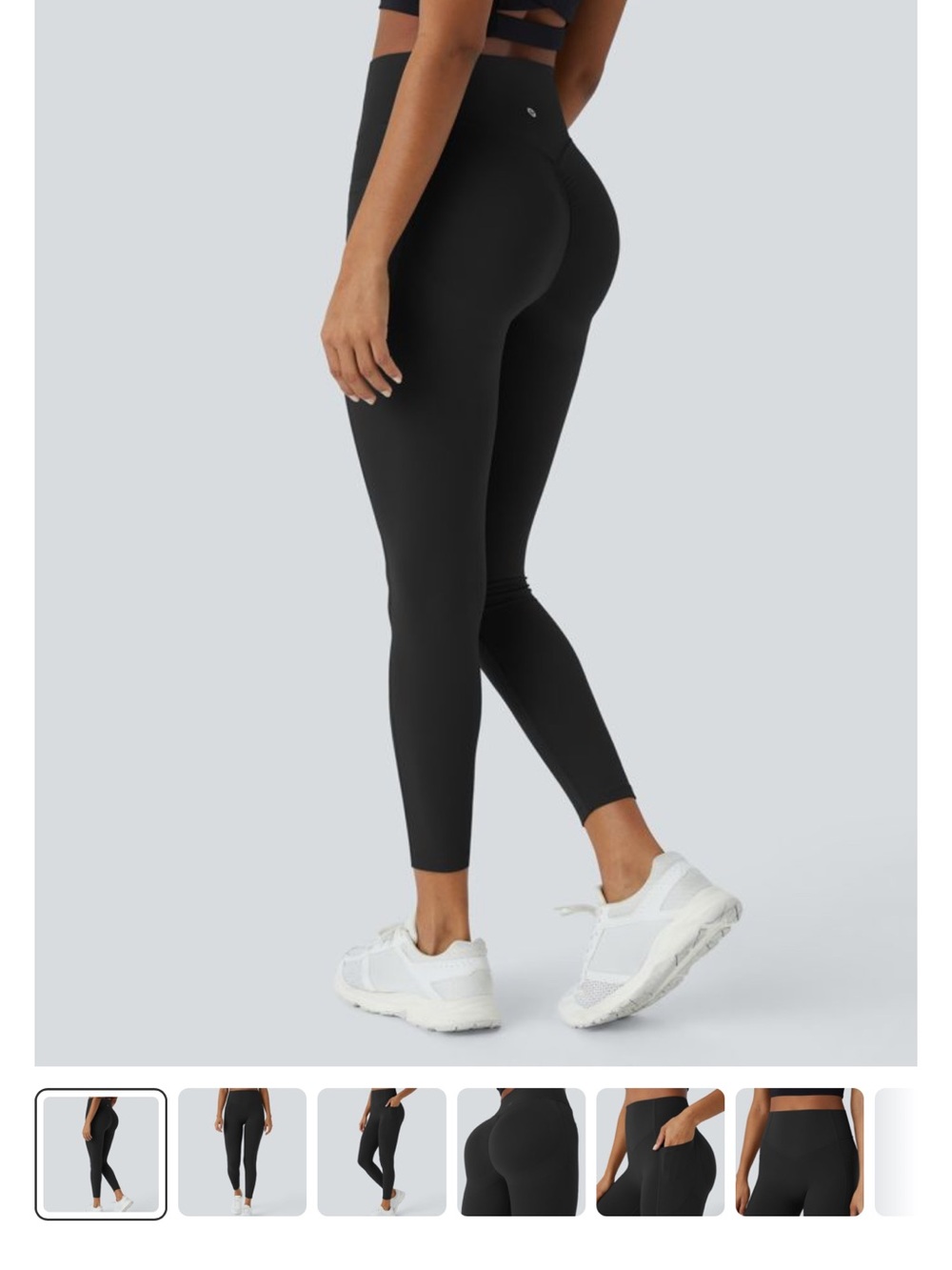 HALARA Black High-Waist “Booty Lifting” Leggings